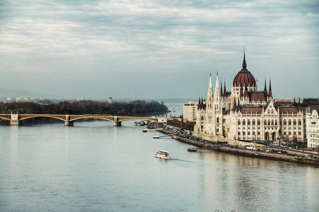 Authentic Budapest stag party with scenic view of Hungarian Parliament and Danube River